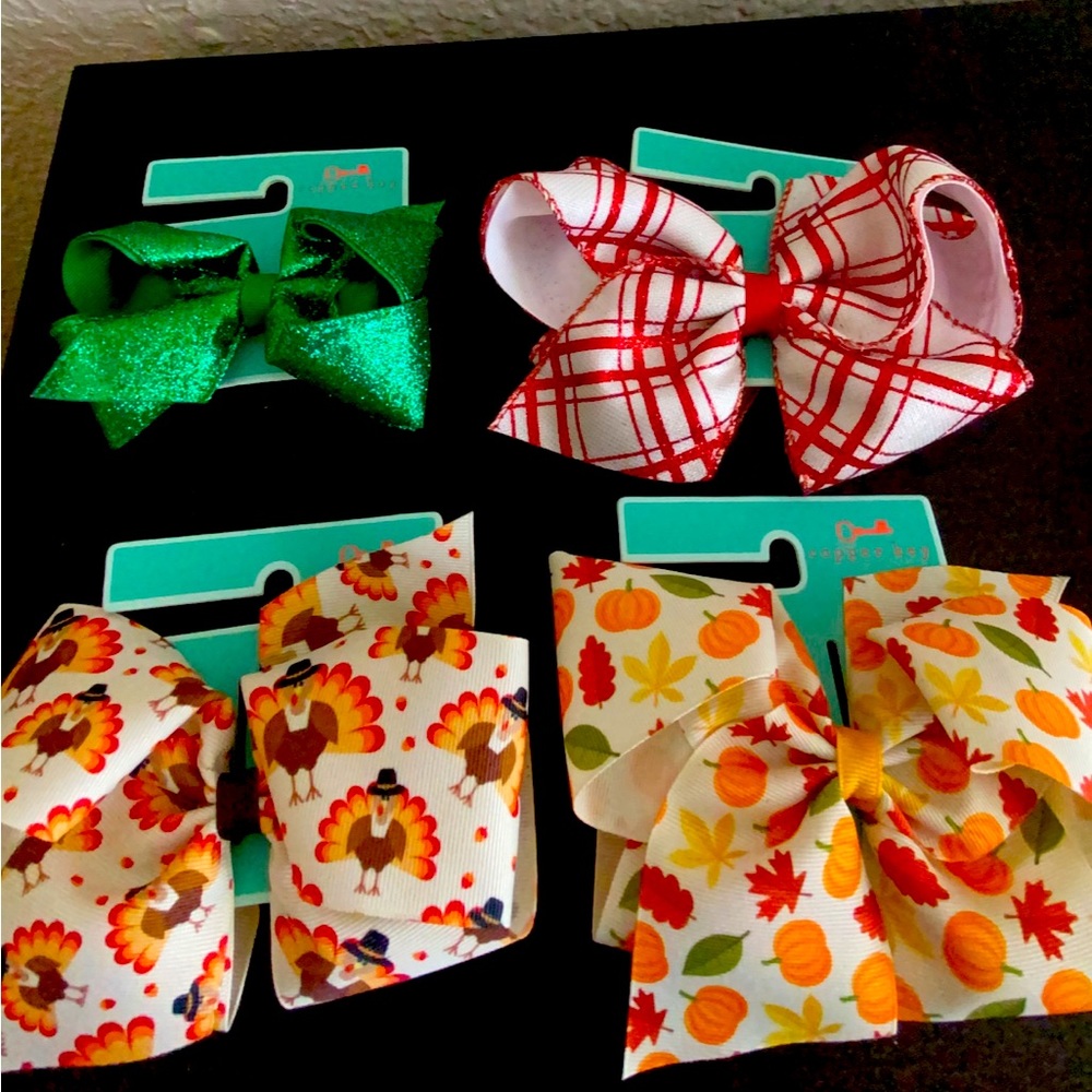 Seasonal Girls Bows
